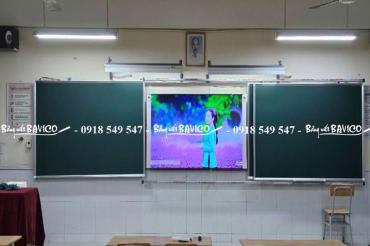 Bảng Trượt Lớp Học – Mẫu Bảng Trượt Ngang Viết Phấn Cao Cấp BAVICO