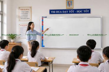 Bảng Viết Bút Lông Quận 5 Chính Hãng BAVICO – Giao Lắp Nhanh Trong Ngày
