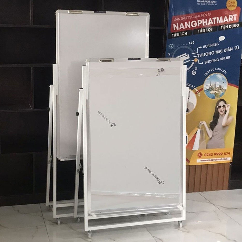 Bảng Flipchart từ Ceramic của Bỉ viết bút lông