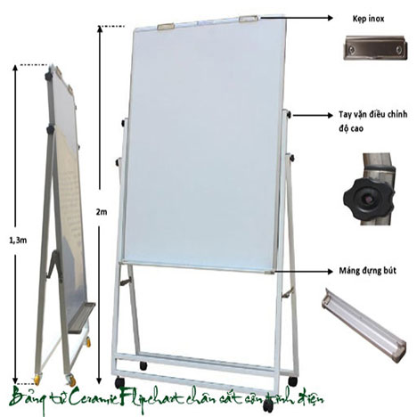 Bảng Flipchart từ viết bút lông Ceramic của Bỉ