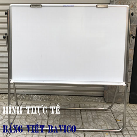 Bảng viết bút lông có chân - Bảng Flipchart từ tính chân inox