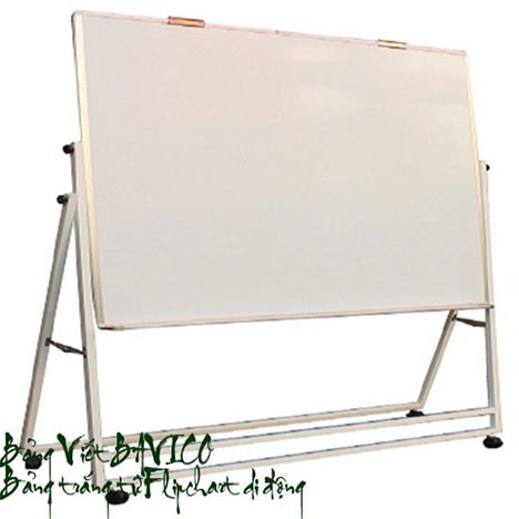 Bảng viết bút lông có chân - Bảng Flipchart từ tính chân sắt sơn tĩnh điện