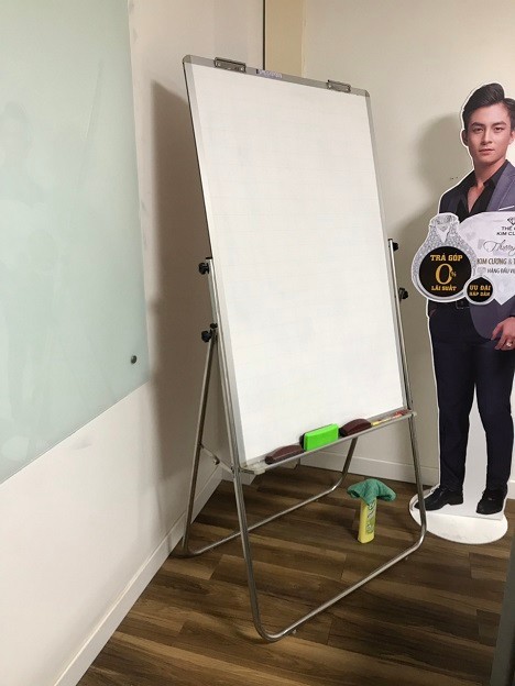 Bảng kẹp giấy A0 & A1 - Bảng Flipchart chân inox