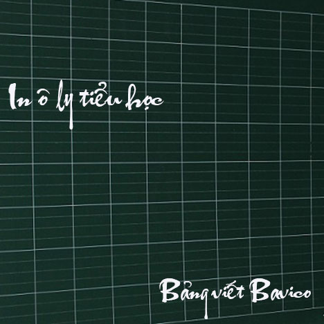 In ô ly tiểu học