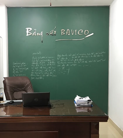 Bảng không khung dán tường