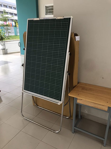 Korean magnetic chalkboard flipchart for child