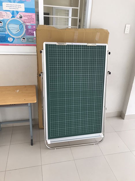 Korean magnetic chalkboard flipchart for child
