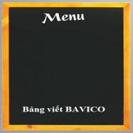 Backboard for menu