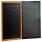 Backboard for menu