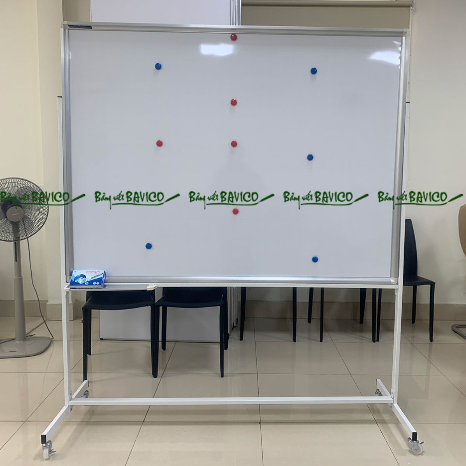 Bảng di động 1 mặt có từ Greenlam viết bút lông cao cấp